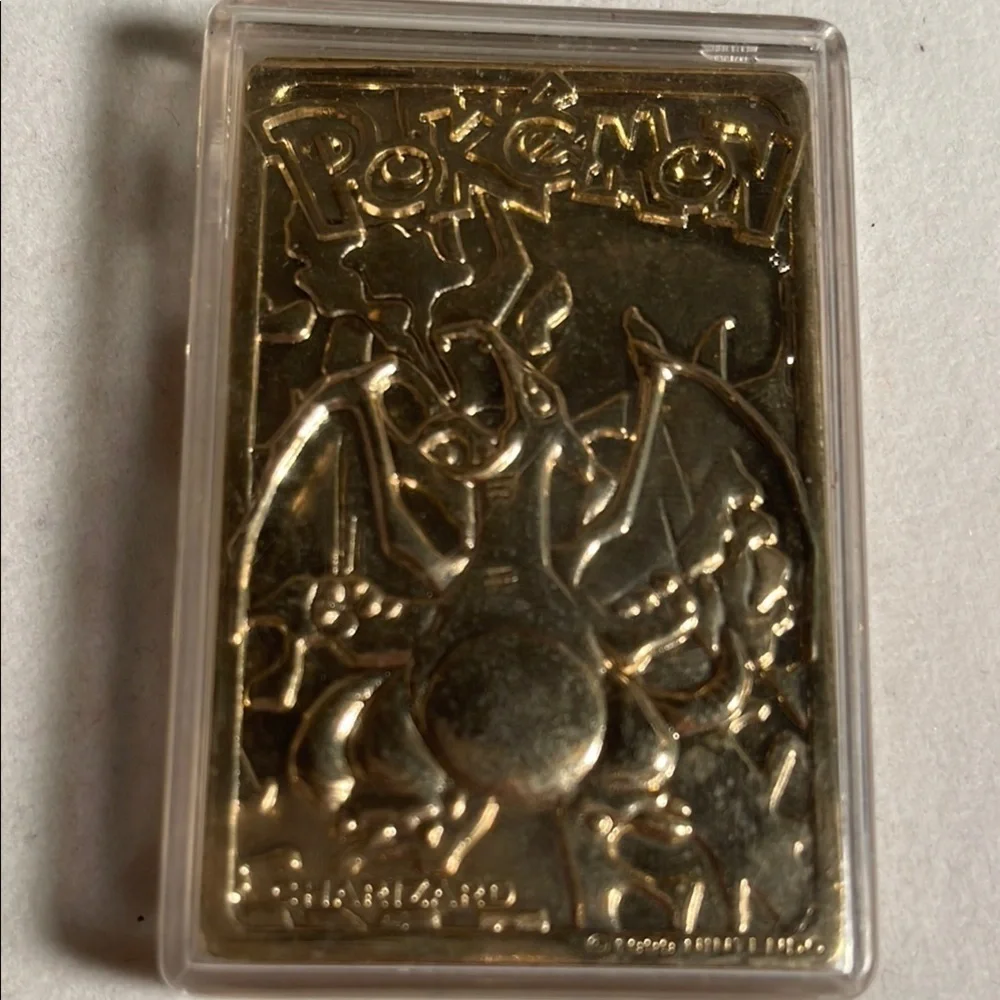 Pokemon Gold Limited Edition Charizard Card
